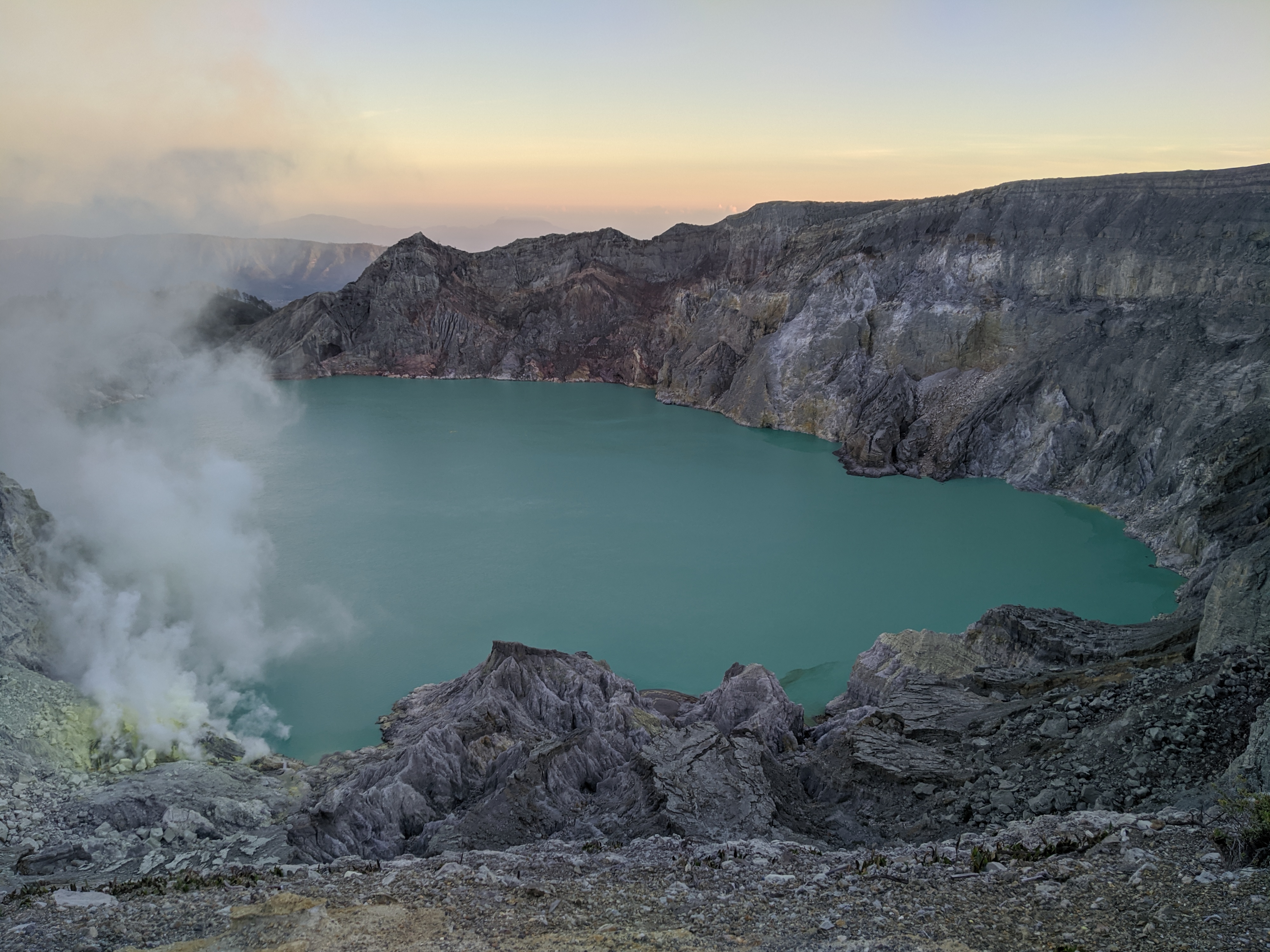 Ijen Crater: The Most Acidic Crater Lake in the World Lies on Java Island